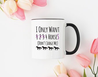 Equestrian Horse Mug